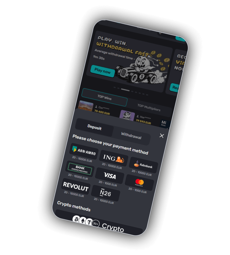 InkyBet payment methods